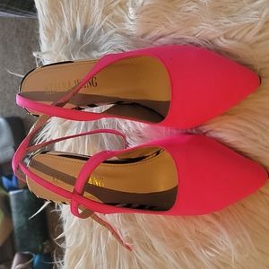 Brand new Heeled mules